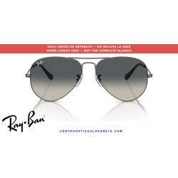Lentes Ray-Ban Aviator Grey Gradient (RB3025 004/71) | Centro Óptico Alpedrete