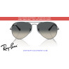 Lentes Ray-Ban Aviator Grey Gradient (RB3025 004/71) | Centro Óptico Alpedrete