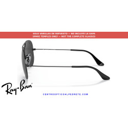 Varillas de repuesto Ray-Ban Aviator Gold (RB3025 002) | Centro Óptico Alpedrete