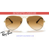 Ray-Ban Aviator Clear Gradient Brown Lens Pair (RB3025 001/51) | Centro Optico Alpedrete