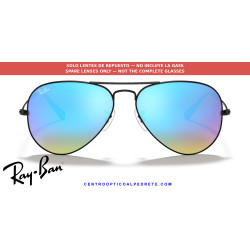 Lentes Brown Gradient Mirror Blue (RB3025 002/4O) | Centro Óptico Alpedrete