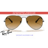 Ray-Ban Aviator Light Brown Gradient Lens Pair (RB3025 004/51) | Centro Optico Alpedrete