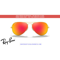 Lentes Ray-Ban Brown Mirror Red (RB3025 112/4D) | Centro Óptico Alpedrete
