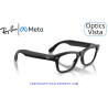 Gafas Graduadas Ray-Ban Meta Audio Burbank Optics Black RW7005V-2000 | COA