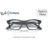 Ray-Ban Meta Audio Burbank Optics Prescription Glasses Transparent Blue