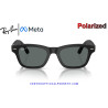 Ray-Ban Meta Audio Burbank Smart Glasses Solid Black RW7005-601S81 | COA