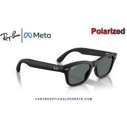 Ray-Ban Meta Audio Burbank Smart Glasses Solid Black RW7005-601S81 | COA