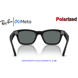 Ray-Ban Meta Audio Burbank Smart Glasses Solid Black RW7005-601S81 | COA