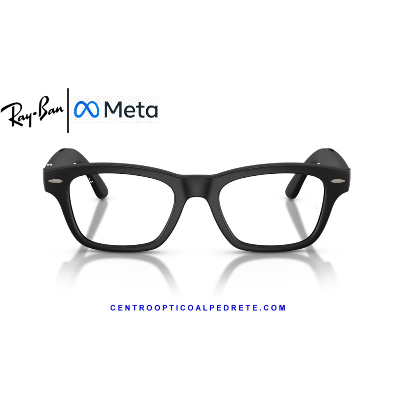 Gafas Inteligentes Ray-Ban Meta Audio Burbank Solid Black RW7005-601SSB | COA