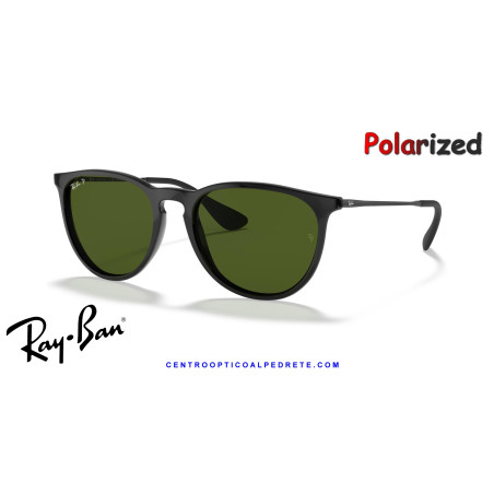 Ray-Ban Erika Negro / verde G-15 polarizada (RB4171 601/2P) | Centro Óptico Alpedrete