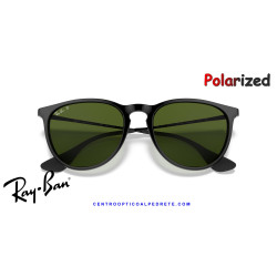 Ray-Ban Erika Negro / verde G-15 polarizada (RB4171 601/2P) | Centro Óptico Alpedrete