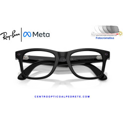 Gafas Inteligentes Ray-Ban Meta (Gen 3) Wayfarer Black RW4011-601/1Z | COA
