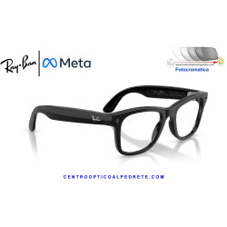 Gafas Inteligentes Ray-Ban Meta (Gen 3) Wayfarer Black RW4011-601/1Z | COA