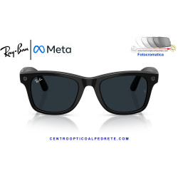Gafas Inteligentes Ray-Ban Meta (Gen 3) Wayfarer Black RW4011-601/1Z | COA