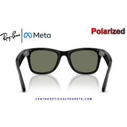 Gafas Inteligentes Ray-Ban Meta (Gen 3) Wayfarer Black RW4011-601/9A | COA