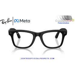 Gafas Inteligentes Ray-Ban Meta (Gen 3) Wayfarer Black RW4011-601S1M | COA