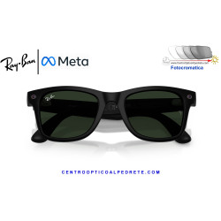 Ray-Ban Meta (Gen 3) Wayfarer Smart Sunglasses Black RW4011-601S1M | COA