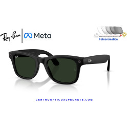 Ray-Ban Meta (Gen 3) Wayfarer Smart Sunglasses Black RW4011-601S1M | COA