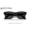 Gafas Inteligentes Ray-Ban Meta (Gen 3) Wayfarer Black RW4011-601S87 | COA