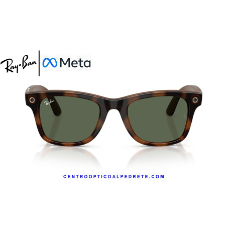 Gafas Inteligentes Ray-Ban Meta (Gen 3) Wayfarer Havana RW4011-690571 | COA