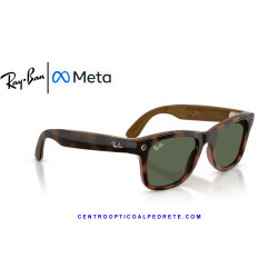Gafas Inteligentes Ray-Ban Meta (Gen 3) Wayfarer Havana RW4011-690571 | COA