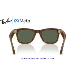 Gafas Inteligentes Ray-Ban Meta (Gen 3) Wayfarer Havana RW4011-690571 | COA