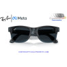 Gafas Inteligentes Ray-Ban Meta (Gen 3) Wayfarer Transparent Ocean Blue