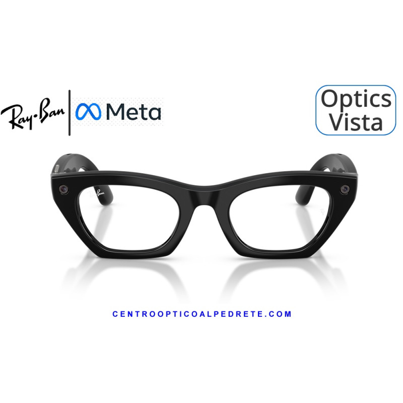 Gafas Graduadas Ray-Ban Meta (Gen 3) Zena Optics Black RW4015V-2000 | COA