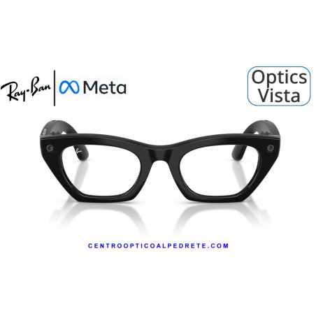 Gafas Graduadas Ray-Ban Meta (Gen 3) Zena Optics Black RW4015V-2000 | COA