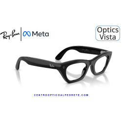 Gafas Graduadas Ray-Ban Meta (Gen 3) Zena Optics Black RW4015V-2000 | COA