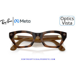 Gafas Graduadas Ray-Ban Meta (Gen 3) Zena Optics Havana RW4015V-8528 | COA
