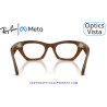 Gafas Graduadas Ray-Ban Meta (Gen 3) Zena Optics Havana RW4015V-8528 | COA