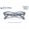 Gafas Graduadas Ray-Ban Meta (Gen 3) Zena Optics Milky Grey Lilac RW4015V-8552