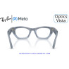 Gafas Graduadas Ray-Ban Meta (Gen 3) Zena Optics Milky Grey Lilac RW4015V-8552