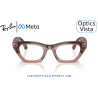 Gafas Graduadas Ray-Ban Meta (Gen 3) Zena Optics Milky Pink Blush RW4015V-8553