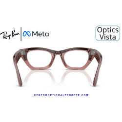 Gafas Graduadas Ray-Ban Meta (Gen 3) Zena Optics Milky Pink Blush RW4015V-8553