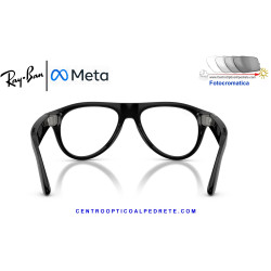 Ray-Ban Meta (Gen 3) Aviator Smart Sunglasses Black RW4016-601/1M | COA