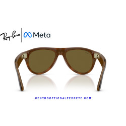 Ray-Ban Meta (Gen 3) Aviator Smart Sunglasses Havana RW4016-690573 | COA
