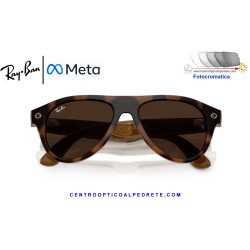 Ray-Ban Meta (Gen 3) Aviator Smart Sunglasses Havana RW4016-6905M4 | COA