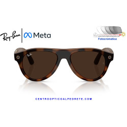 Ray-Ban Meta (Gen 3) Aviator Smart Sunglasses Havana RW4016-6905M4 | COA