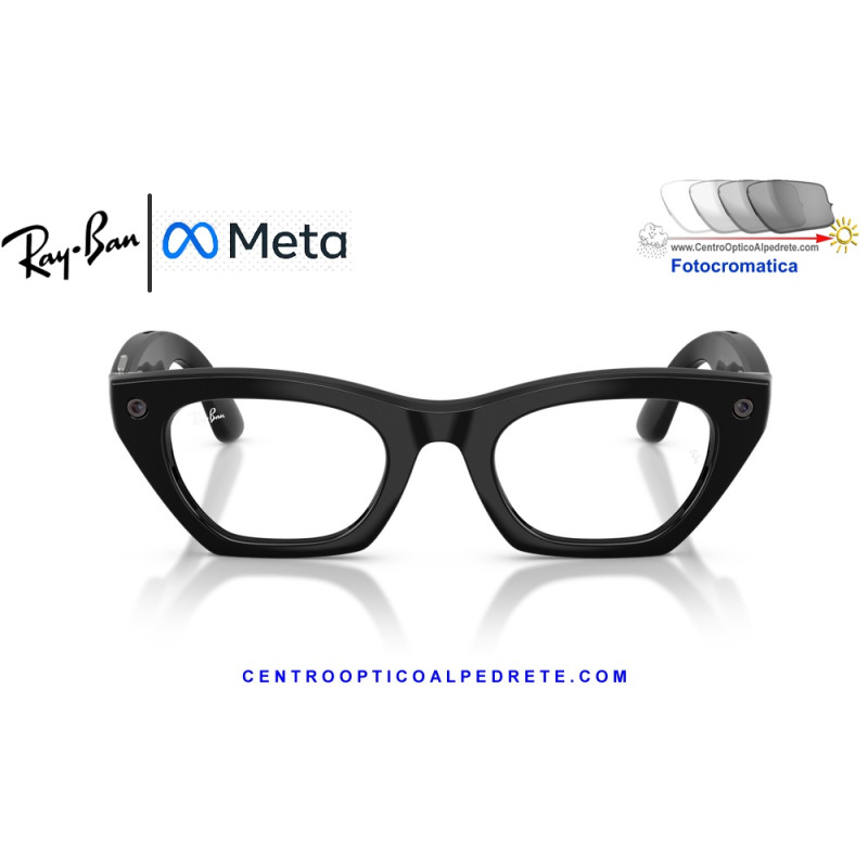 Gafas Inteligentes Ray-Ban Meta (Gen 3) Zena Black RW4015-601/1M | COA