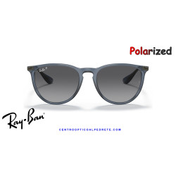 Ray-Ban Erika Azul transparente / gris polarizada (RB4171 6592T3)