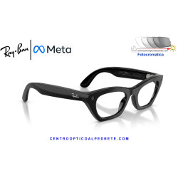 Gafas Inteligentes Ray-Ban Meta (Gen 3) Zena Black RW4015-601/1M | COA