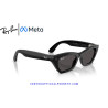 Gafas Inteligentes Ray-Ban Meta (Gen 3) Zena Black RW4015-601/87 | COA