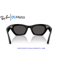 Gafas Inteligentes Ray-Ban Meta (Gen 3) Zena Black RW4015-601/87 | COA