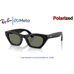 Gafas Inteligentes Ray-Ban Meta (Gen 3) Zena Black RW4015-601/9A | COA