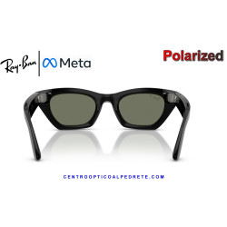Gafas Inteligentes Ray-Ban Meta (Gen 3) Zena Black RW4015-601/9A | COA