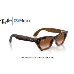 Gafas Inteligentes Ray-Ban Meta (Gen 3) Zena Havana RW4015-690513 | COA