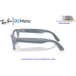 Gafas Inteligentes Ray-Ban Meta (Gen 3) Zena Milky Grey Lilac RW4015-691410 |