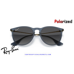 Ray-Ban Erika Azul transparente / gris polarizada (RB4171 6592T3)